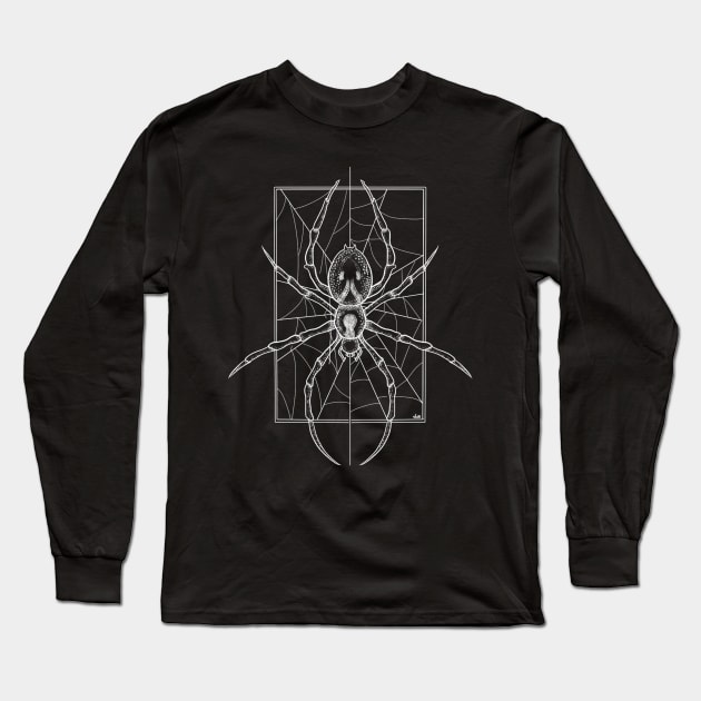 Arachnid Apologia Long Sleeve T-Shirt by NerdsEyeView